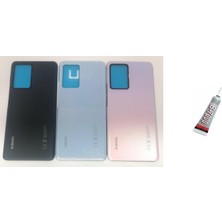 Aslanoğlu Store Mey Ithalat® Mi 13 Lite Uyumlu Arka Batarya Kapağı (Mavi) + B70