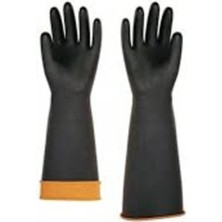 St. Morritz H1-60 Asit Eldiveni Siyah 60CM Avuçiçi Düz
