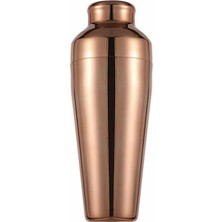 Biradlı Fransız Bakır Kokteyl Shaker
