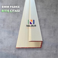 St. Morritz Alüminyum Laminant Parke Bitim Profili 8mm Uzunluk 90CM
