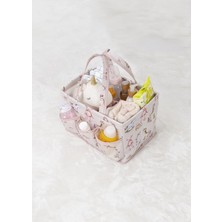 Çınars Home Çok Gözlü Bebek Bakım Çantası – Bebek Arabası Organizeri – Pembe