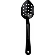 Biradlı Polikarbon Servis Kaşık Delikli 29 cm