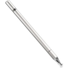 Aslanoğlu Store Mey Ithalat®  Dokunmatik Stylus Kalem Pen 110 - Gümüş