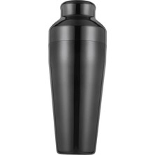 Biradlı Fransız Shaker Siyah 600 CC