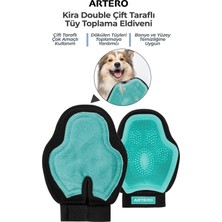 Artero Kira Çift Taraflı Köpek Banyo ve Tüy Toplama Eldiveni