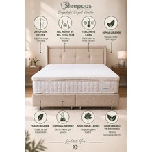 Sleepoos Tek Kişilik 7 cm Lateks Yatak Pedi