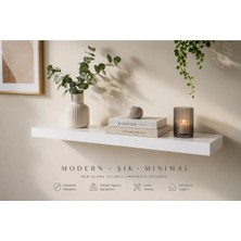 St. Morritz Tekli Duvar Rafı (30 cm Uzunluk 20 cm Genişlik 18 mm Kalınlık)