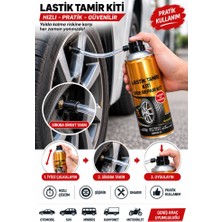 Depomega Lastik Tamir Kiti 400 ml Lastik Şişirici ve Onarıcı Sprey