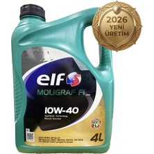 Elf Moligraf F1 10W-40 Motor Yağı (2026 Üretim Yılı)