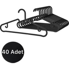 St. Morritz 40 Adet Elbise Askısı Gömlek Penye Etek Askısı 40 Lı Set