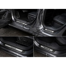 Taurus Power Ford Fiesta 2018 ve Üzeri Uyumlu Abs+Krom Kapı Eşiği