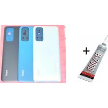 Aslanoğlu Store Mey Ithalat® Redmi Note 11S Arka Batarya Pil Kapağı Siyah (B700