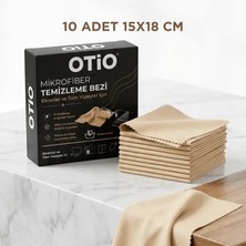 10 Adet Mikrofiber Gözlük ve Ekran Temizleme Mendili