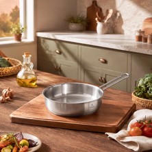 Emsan Grace Indüksiyon Tabanlı Çelik Tava 24 cm