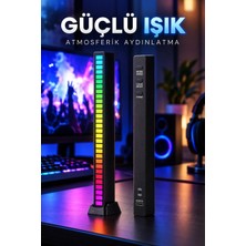 Rgb Sese Duyarlı Taşınabilir Ekolayzer LED Çubuk