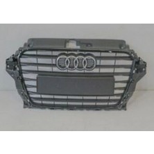TŞT Audi A3 Sedan - 2012-2015 Ön Panjur (Nikelaj Çıtalı) (Oem NO:8V38536511QP)