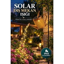 Solar Sulama Kabı Tasarımlı Dış Mekan Işığı - IP65 Su Geçirmez