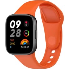 Dolozena Redmi Watch 3 Klasik Kordon - Turuncu