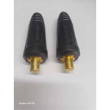 St. Morritz Kaynak Maki̇nasi Kablo Bağlanti Soketi̇ 50MM Erkek 2li̇ Takim