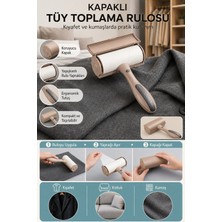 Tüy Toplama Rulosu - Kapaklı - Ergonomik - Taşınabilir