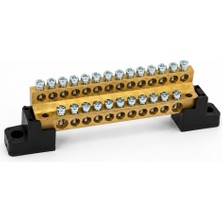 Meepo Faz–nötr Barası 24 Girişli 100 Amper (2X25 Mm² + 22X10 Mm²) 2 Katlı 1 Ad.
