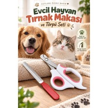 Evcil Hayvan Tırnak Makası ve Törpü Seti