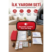 Ilk Yardım Seti - Polyester Çantalı - 17 Parça