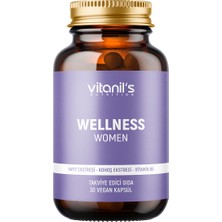 Women Wellness (Hayıt Ekstresi, Kohoş Ekstresi, B6 Vitamini) 30 Kapsül