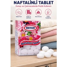 Metan Naftalinli Tablet - Güve Kovucu - Dolap ve Çekmece Koruyucu