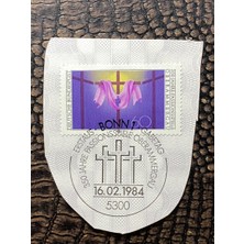 Öztürk Koleksiyon Almanya Ilkgün Özel Damgalı Fragman Pul 350 Jahre Passionsspiele Oberammergau 1984