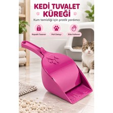 Mikopet Kapaklı Kedi Tuvalet Küreği