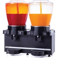 Samixir Panoramik 22 Twin Fıskiyeli Soğuk Içecek Dispenseri 22 L + 22 L