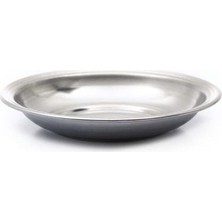 Özbir Çelik Yemek Tabağı 13 Cm (12 Adet)