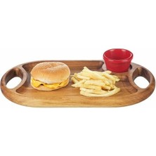 Hamburger Sunum Tepsisi