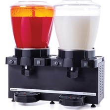 Samixir Panoramik 22 Twin Fıskiyeli ve Karıştırıcılı Soğuk Içecek Dispenseri 22 L + 22 L