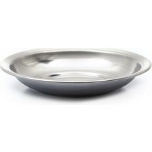 Abant Çelik Yemek Tabağı 17 Cm (12 Adet)