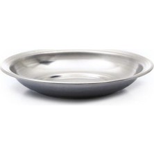 Özbir Çelik Ekonomik Yemek Tabağı 17 Cm (12 Adet)
