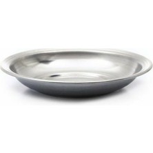 Özbir Çelik Ekonomik Yemek Tabağı 15 Cm (12 Adet)
