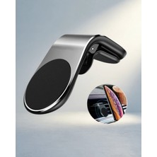 Aslanoğlu Store Şık Tasarımlı 360° Dönebilen Manyetik Araç Telefon Tutucu