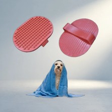 Aslanoğlu Store Masajlı Yıkama Fırçası Ergonomik Kedi ve Köpek Bakımı Için