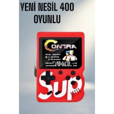 Aslanoğlu Store Taşınabilir Mini Oyun Konsolu 400 Oyunlu Çocuklar Için