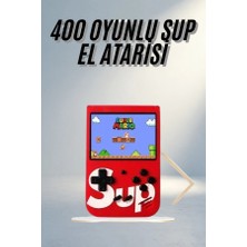 Aslanoğlu Store Taşınabilir Retro Oyun Konsolu 400 Oyunlu Çocuklar Için