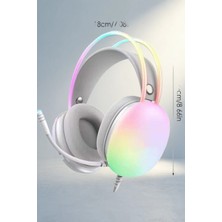 Aslanoğlu Store Kablosuz Kulaklık Rgb 10 Metre Uyumlu Unisex