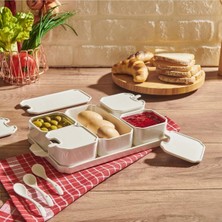 St. Morritz 6 Parça Porselen Kahvaltı Takımı