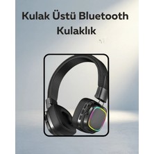 Aslanoğlu Store Kablosuz Kulaklık Bluetooth 5.3 Rainbow Işıklı