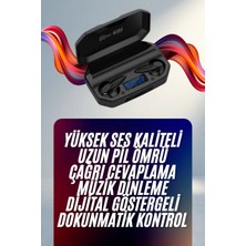 Aslanoğlu Store Yeni Nesil Bluetooth 5.2 Kulaklık 400 Mah Batarya ile