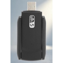 Aslanoğlu Store Çift Bantlı Wifi Adaptörü 2'si 1 Arada USB 3.0