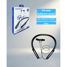 Aslanoğlu Store Ergonomik Boyun Bantlı Bluetooth Kulaklık 10 Metre Menzil