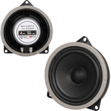 Aslanoğlu Store Magıcvoıce MV-24612 10 cm 50 Watt Max 100 Watt Oto Hoparlör (Magnet: 60X10MM)