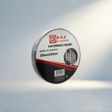 Aslanoğlu Store Kaydırmaz Siyah Bant 25MM Genişlikte 25 Metre Uzunlukta Pratik Kullanım